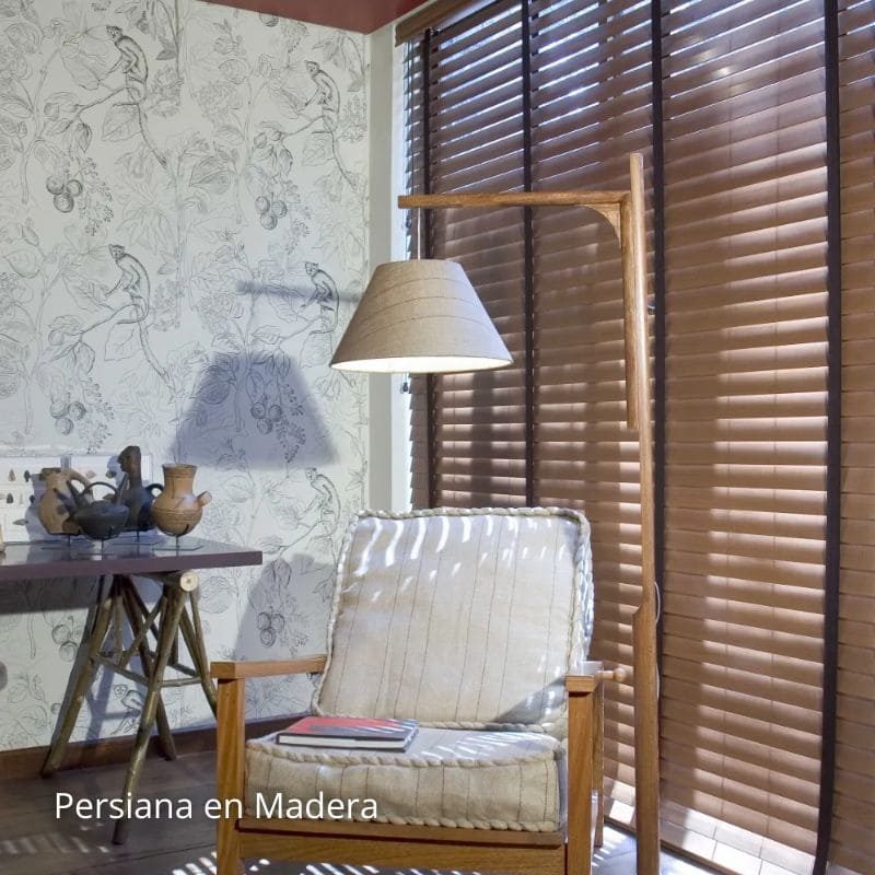Persiana en madera
